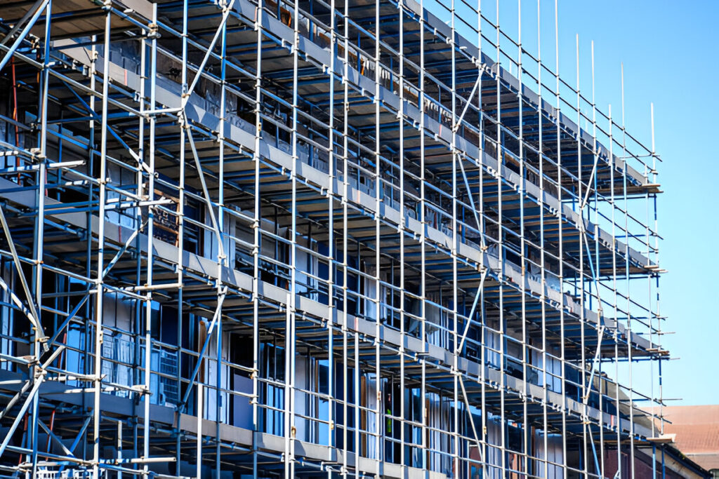 Scaffolding pipes